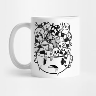 little Doodle Monsters #2 Mug